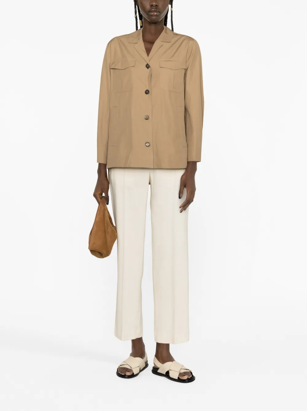 'S Max Mara Katoenen blouse - Beige