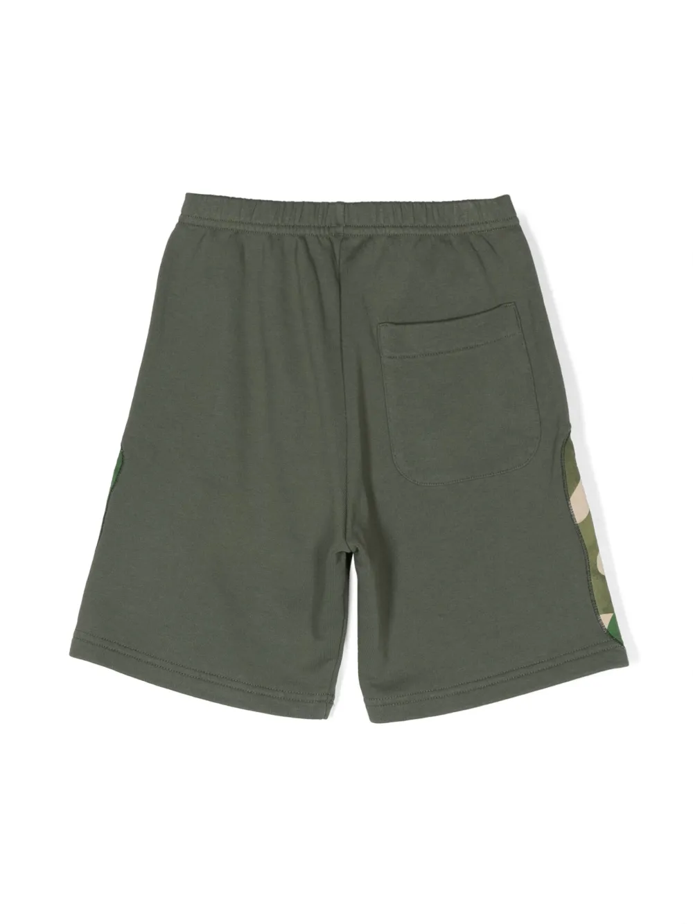 MYAR KIDS logo-print track shorts - Groen
