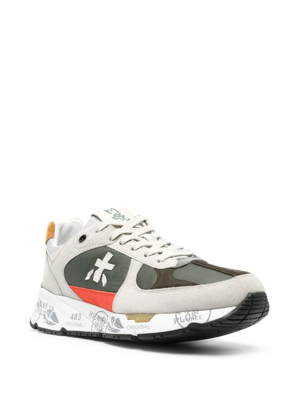 Premiata Mase 5880 low-top sneakers - Groen