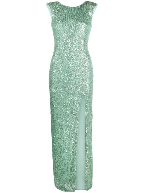 LIU JO - sequin-embellished long dress