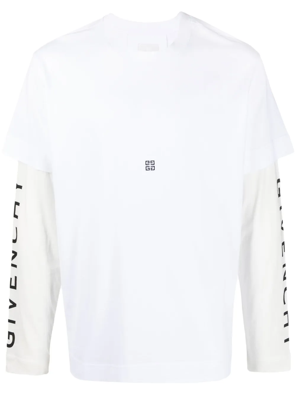 Givenchy logo-print layered T-shirt | Image 1