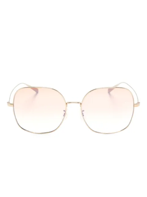 Oliver Peoples - Deadani round-frame titanium sunglasses