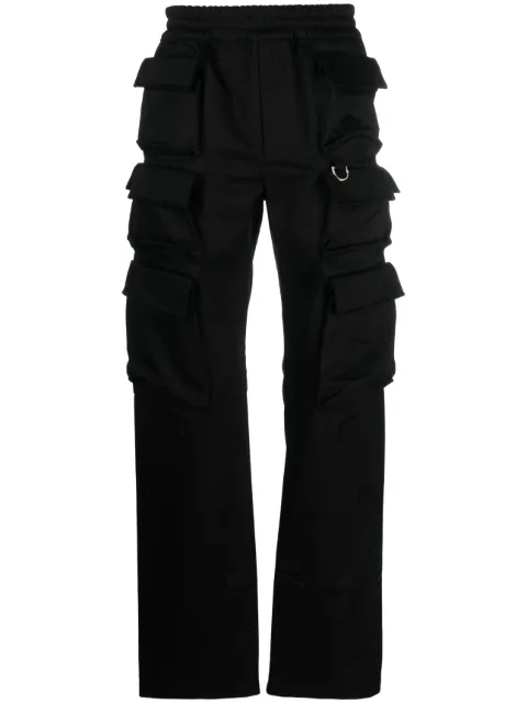 Givenchy multi-pocket cotton cargo trousers