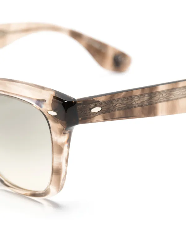 Oliver Peoples Mr. Brunello tortoiseshell effect Sunglasses Farfetch
