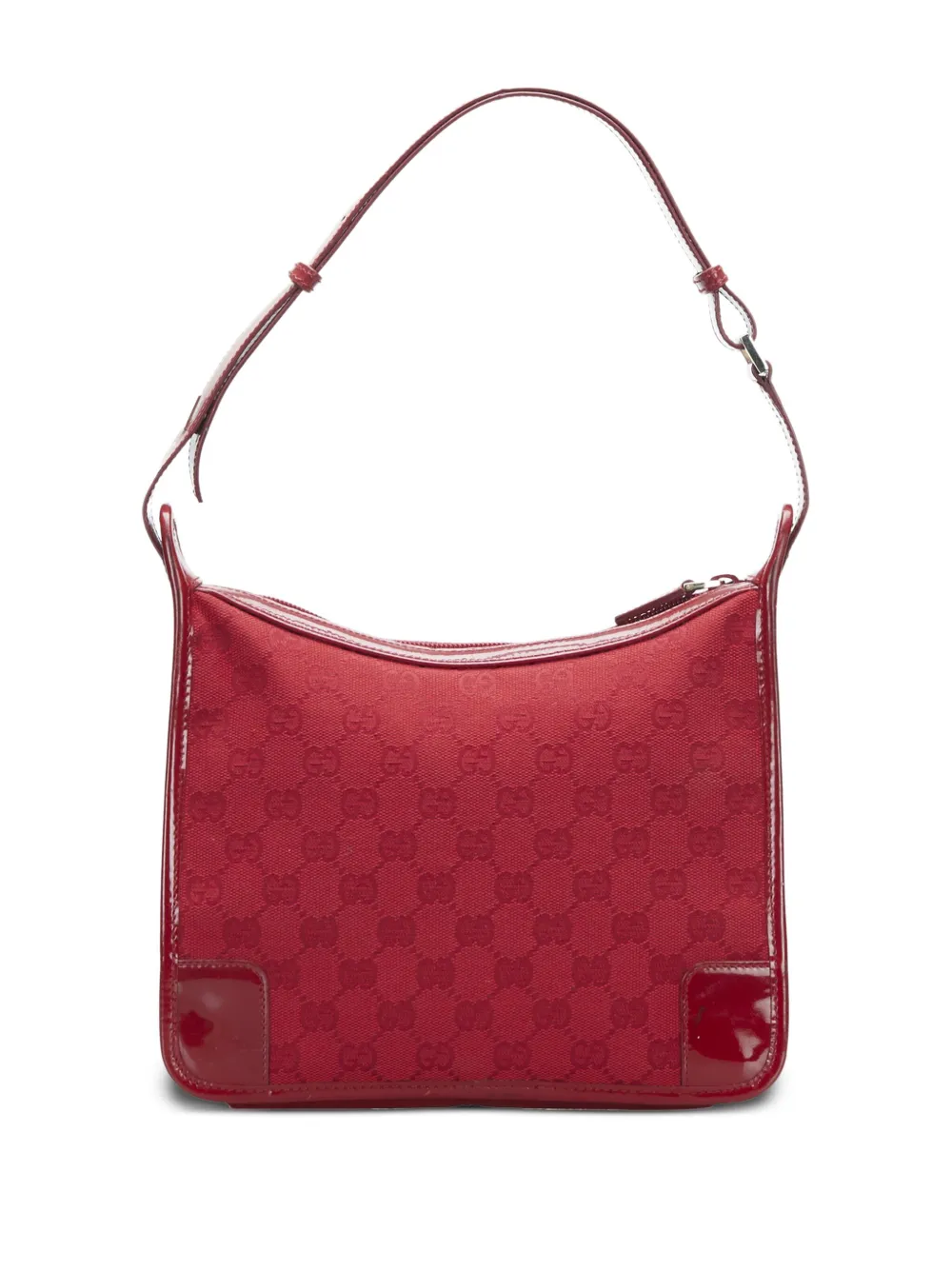 Gucci Pre-Owned GG canvas shoulder bag - Rood