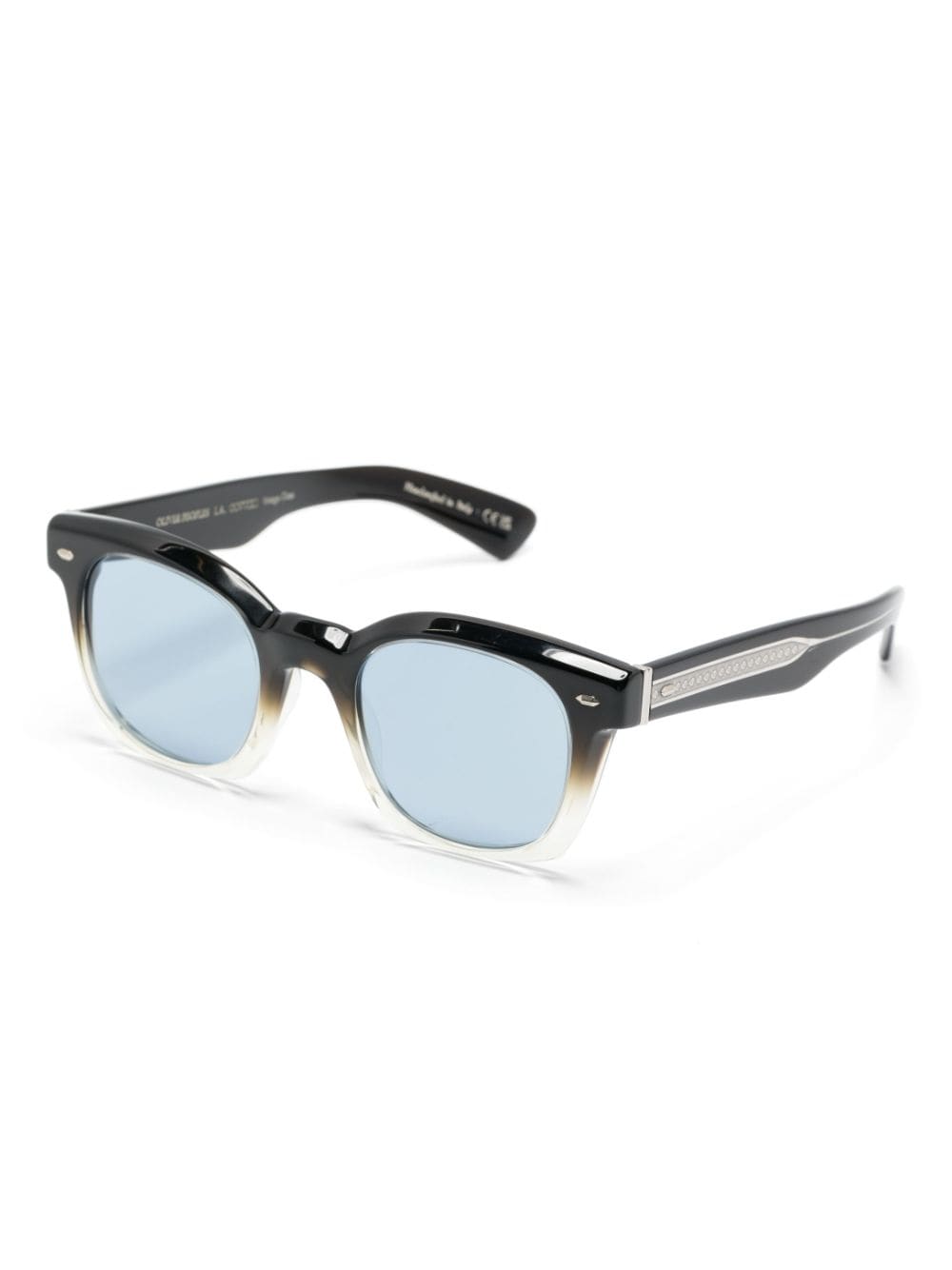 Oliver Peoples Merceaus oval sunglasses - Zwart