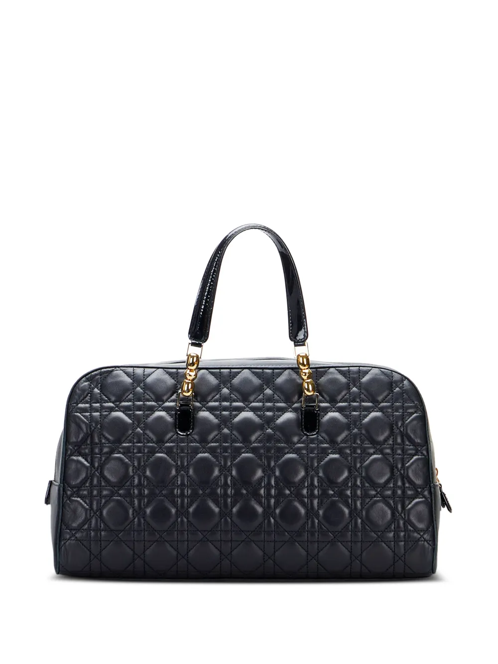 Christian Dior pre-owned Cannage bowling handbag - Zwart