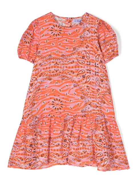 MC2 Saint Barth Kids paisley-print flared dress