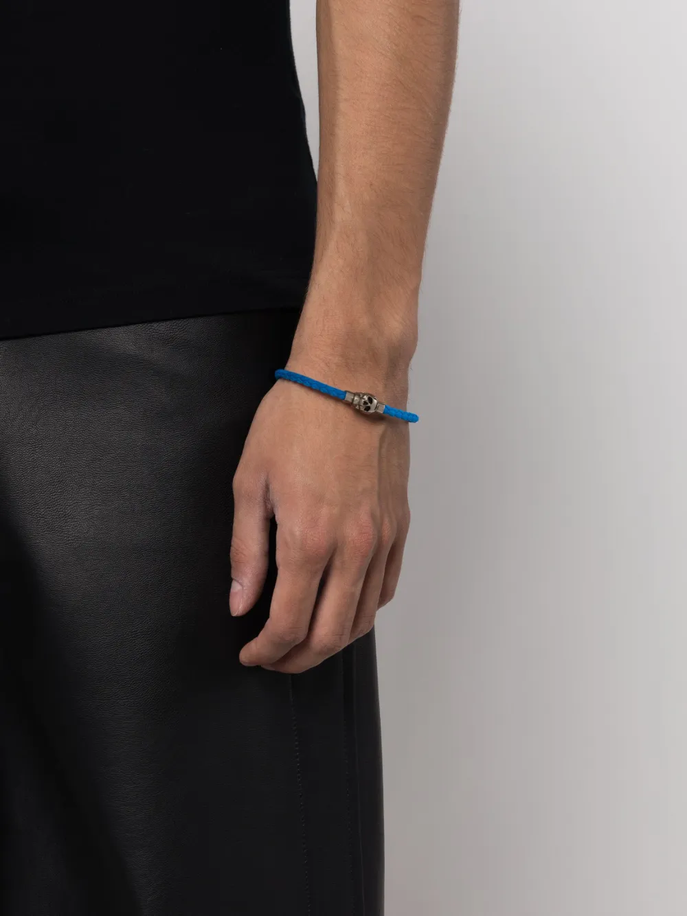 Alexander mcqueen leather bracelets best sale