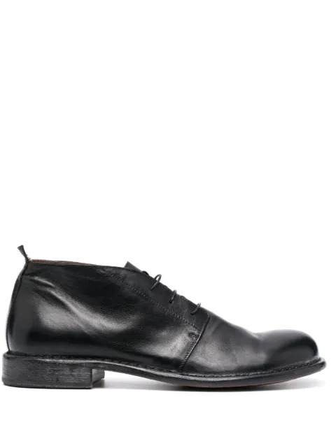Moma - leather lace-up boots