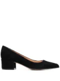 Gianvito Rossi Piper 45mm suede pumps - Black