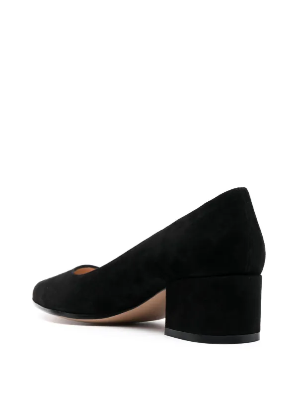 Gianvito Rossi Piper 45mm Suede Pumps Farfetch