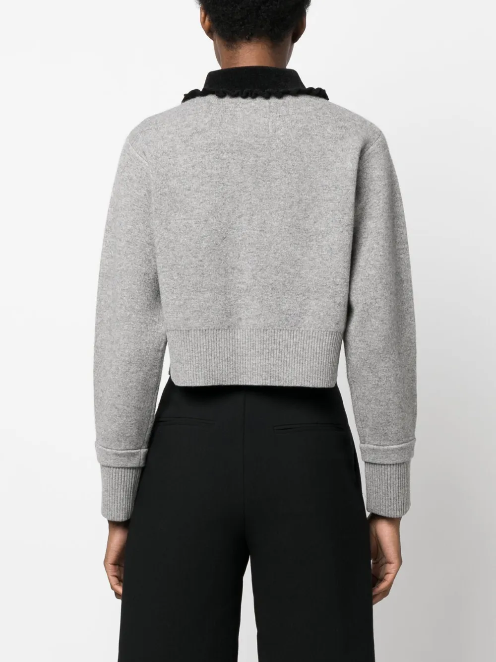 Sandro long cardigan with long sleeves on sale