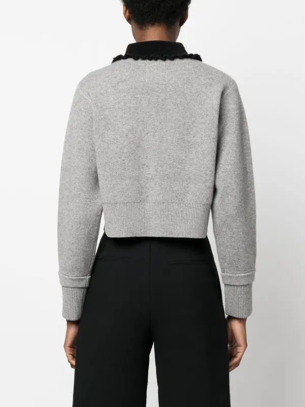 ❤️23秋冬新作 ♡ Sandro グレーカーディガン 新品♡383