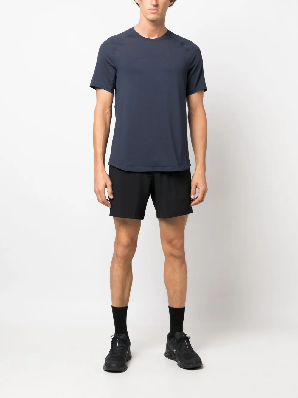 lululemon License to Train short raglan-sleeve T-shirt - TRUE NAVY