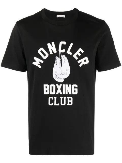 Moncler logo印花棉T恤