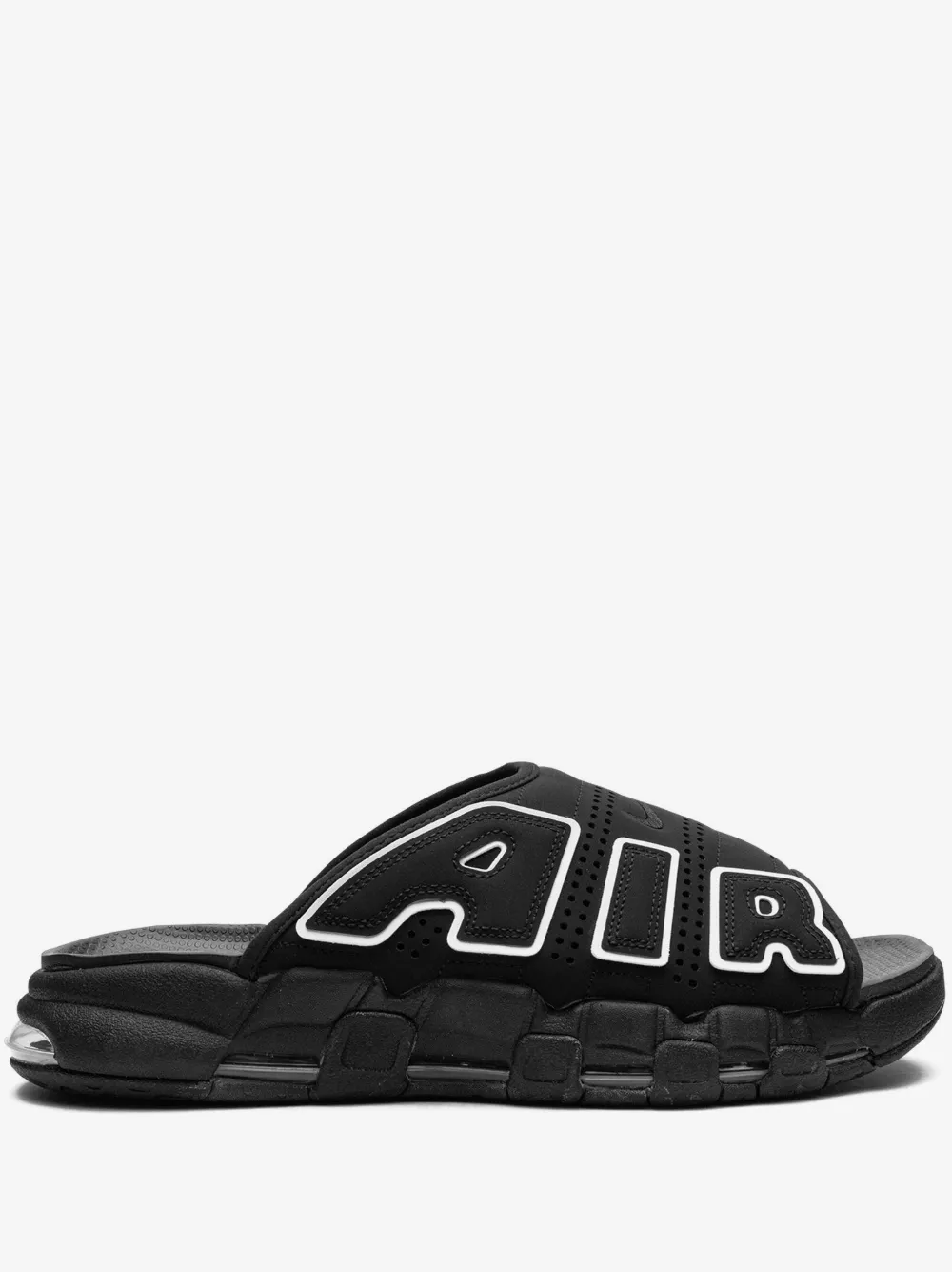 Nike Air More Uptempo Slide OG "Black/White" slides | Black | Image 1