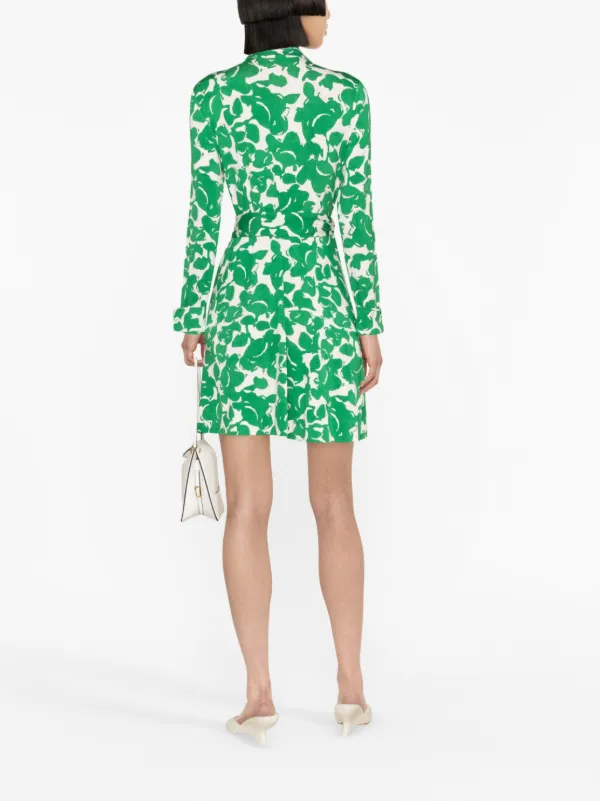 DVF Diane Von Furstenberg Didi floral print Shirtdress Farfetch