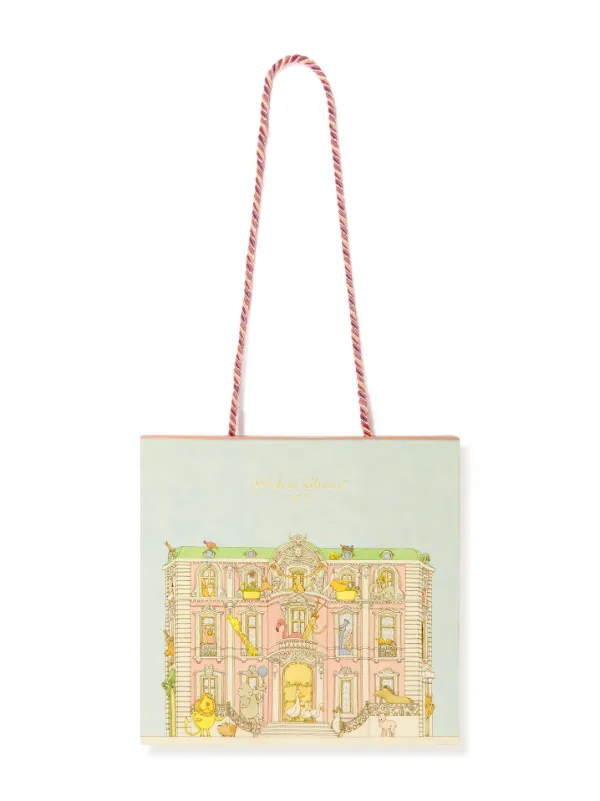 logo-print cotton hoodie