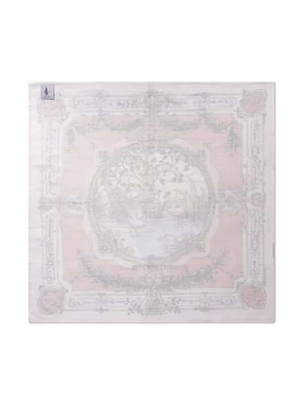 logo-print cotton hoodie