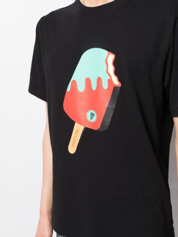 ICECREAM logo-print Cotton T-shirt - Farfetch