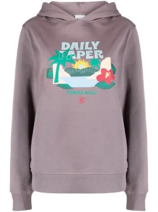 Daily paper hoodie online dames grijs