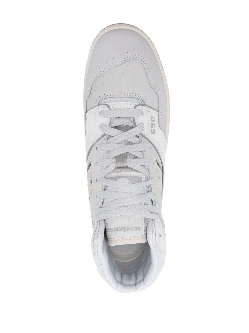 Shop New Balance 650 High-top Sneakers In Grey