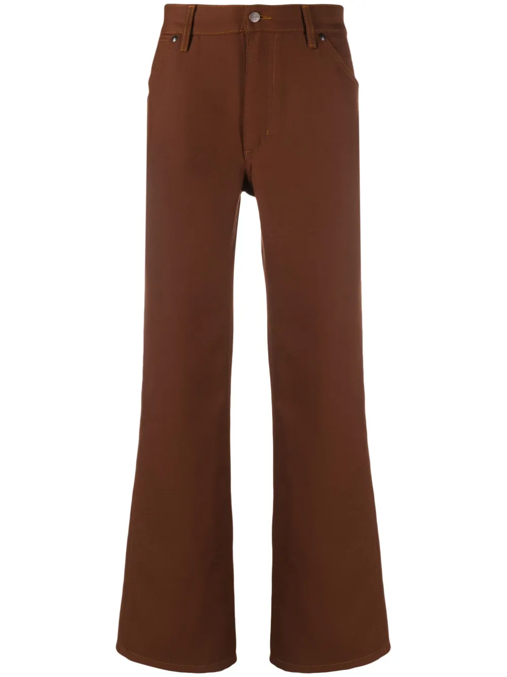 SANDRO x Wrangler mid-rise flared jeans