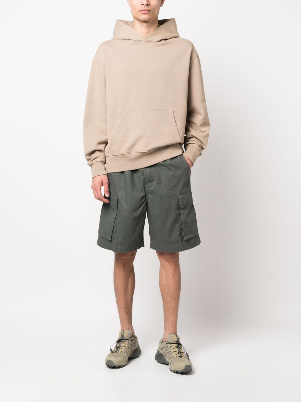 Carhartt WIP Wynton ripstop cargo shorts - Groen