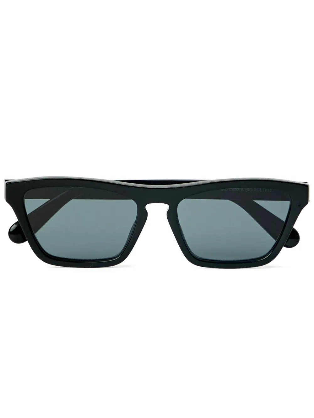 Stella McCartney Eyewear Zonnebril met vierkant montuur Zwart