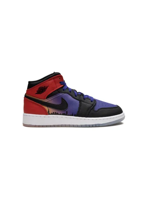 Jordan Kids Air Jordan 1 Mid SS "Skyline" sneakers