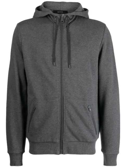 Gucci zipped cotton hoodie