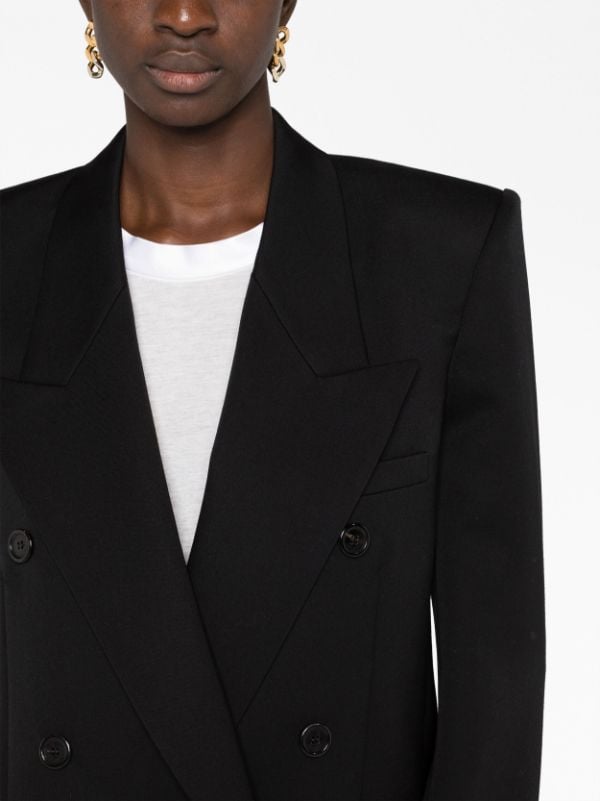 Louis Vuitton 1980s pre-owned double-breasted Elongated Blazer