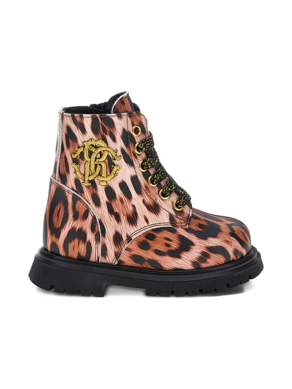 Roberto Cavalli Leopard-print Boots In Animal Print