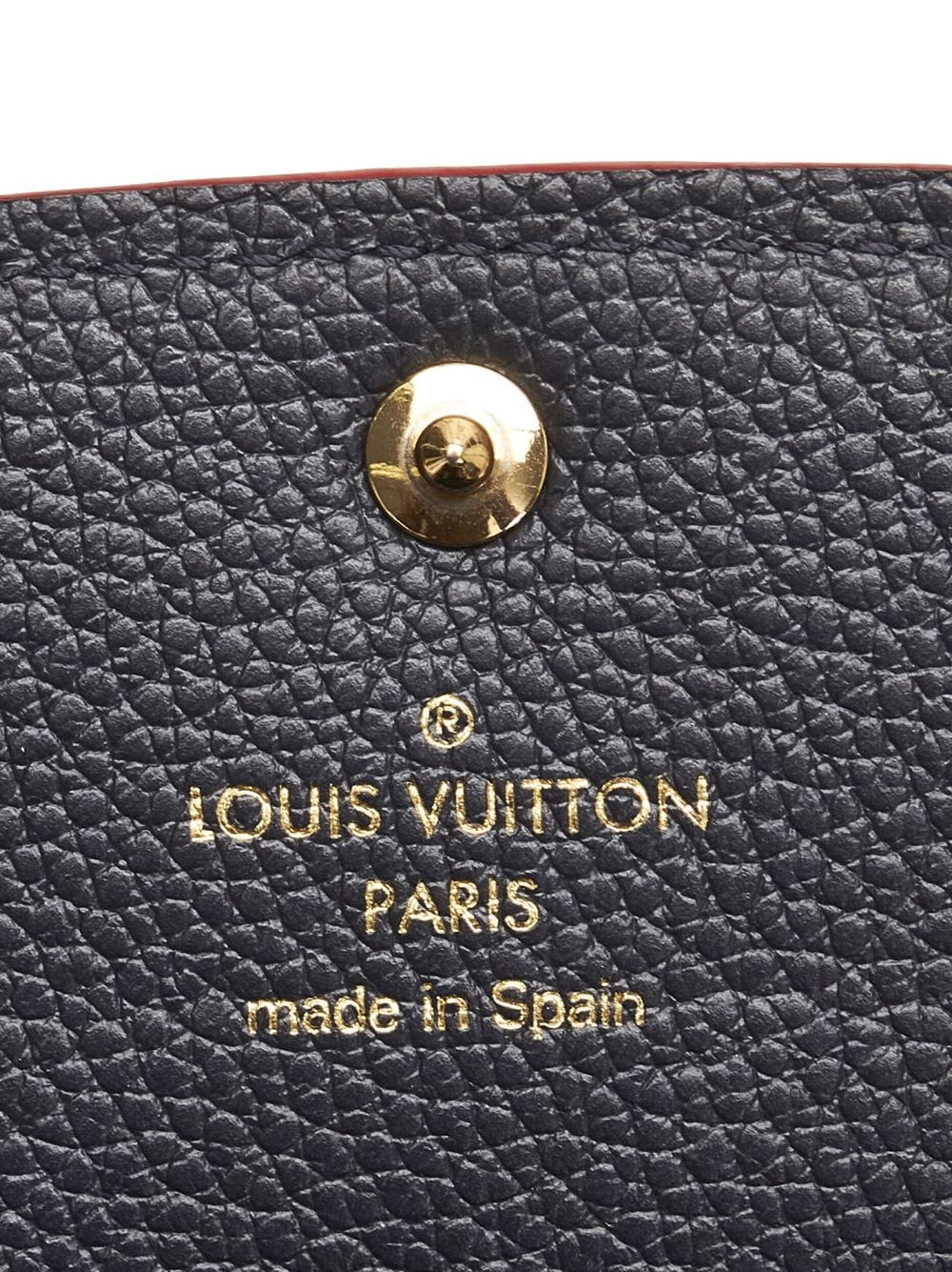 Louis Vuitton Emilie Wallet Wine Monogram Empreinte