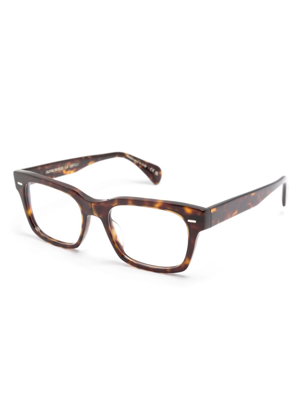 Oliver Peoples Ryce rectangle-frame glasses - Bruin