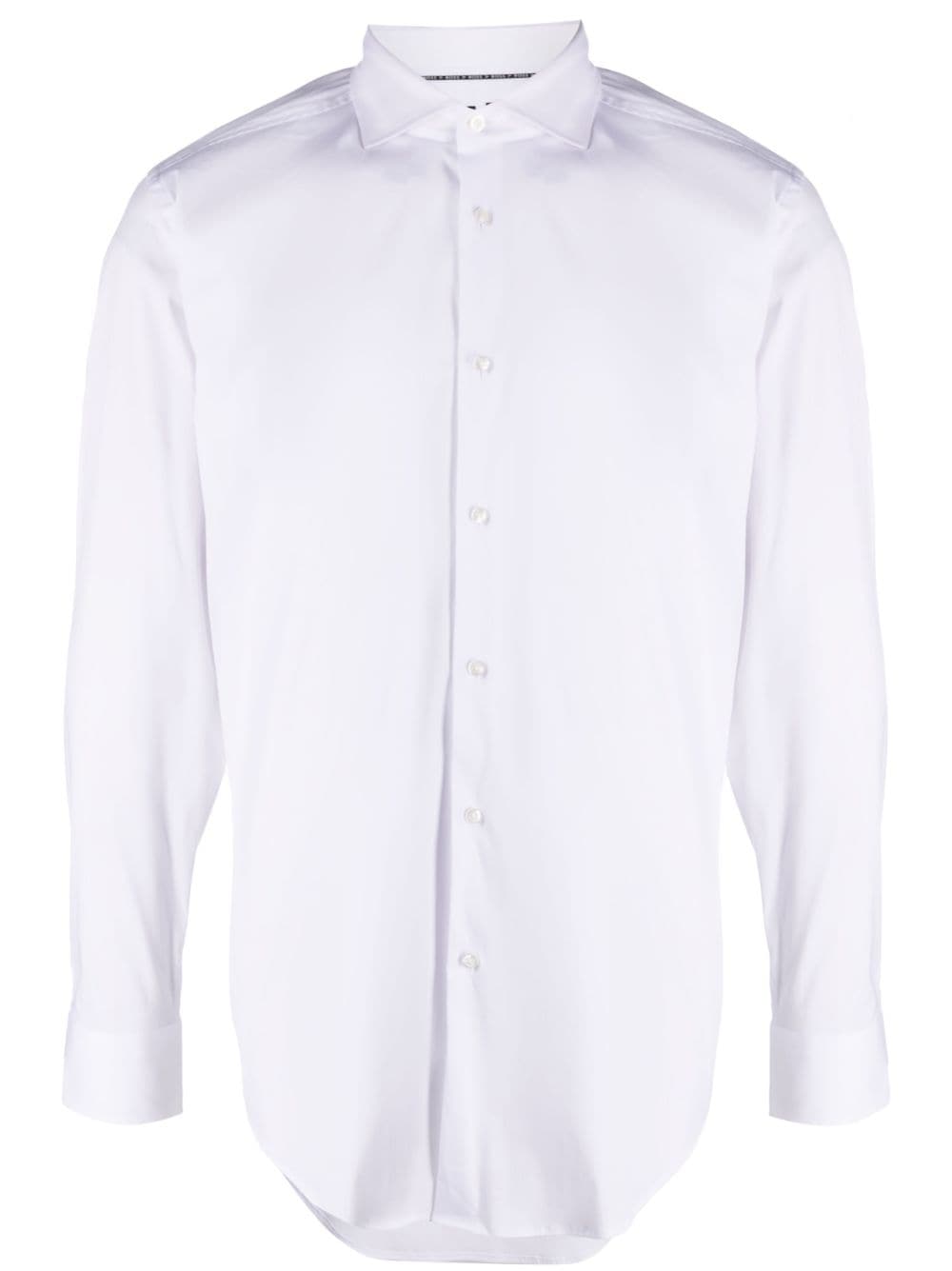 Hugo Boss Spread-collar Shirt In White