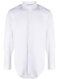 BOSS spread-collar shirt - White