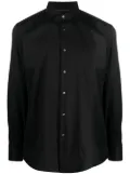 BOSS spread-collar button -up shirt - Black