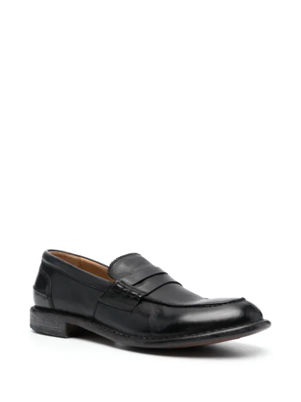 Moma penny-slot Leather Loafers | Black | FARFETCH GE display picture 2