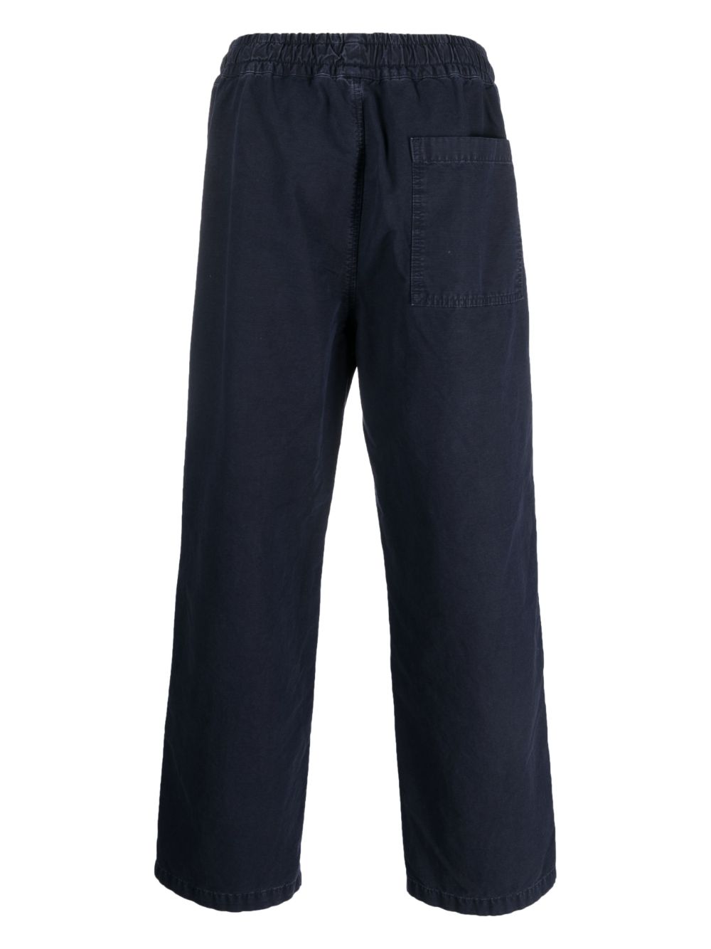 PRESIDENT'S drawstring straight-leg trousers - Blauw