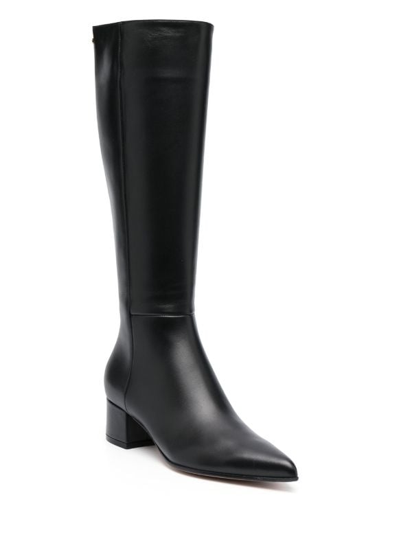 Gianvito Rossi Lyell 45mm Leather Boots - Farfetch
