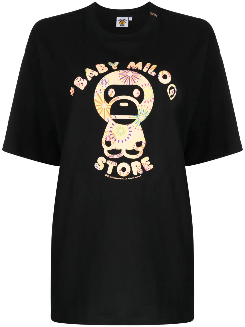 BABY MILO STORE BY A BATHING APE logo print Cotton T shirt