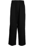 AAPE BY *A BATHING APE® logo-patch elasticated-waist trousers - Black