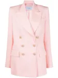 Casablanca double-breasted blazer - Pink