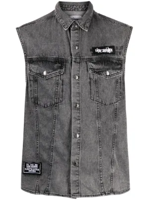 Blackcraft denim hot sale vest