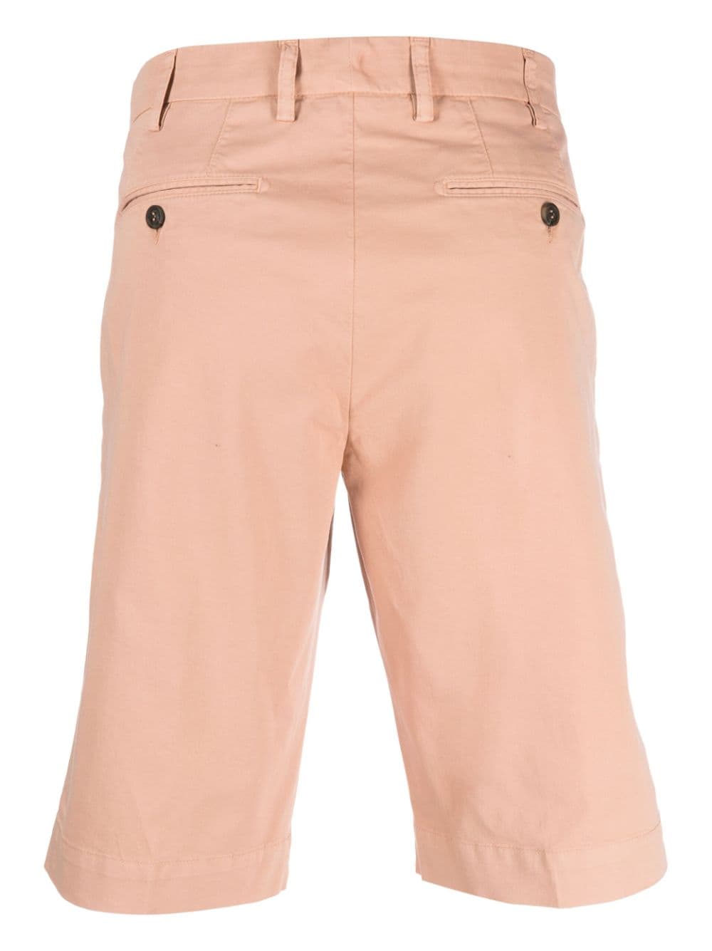 Shop Canali Straight-leg Chino Shorts In Pink