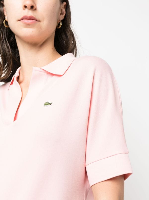 Faktisk trist varm Lacoste Piqué split-neck Polo Shirt - Farfetch