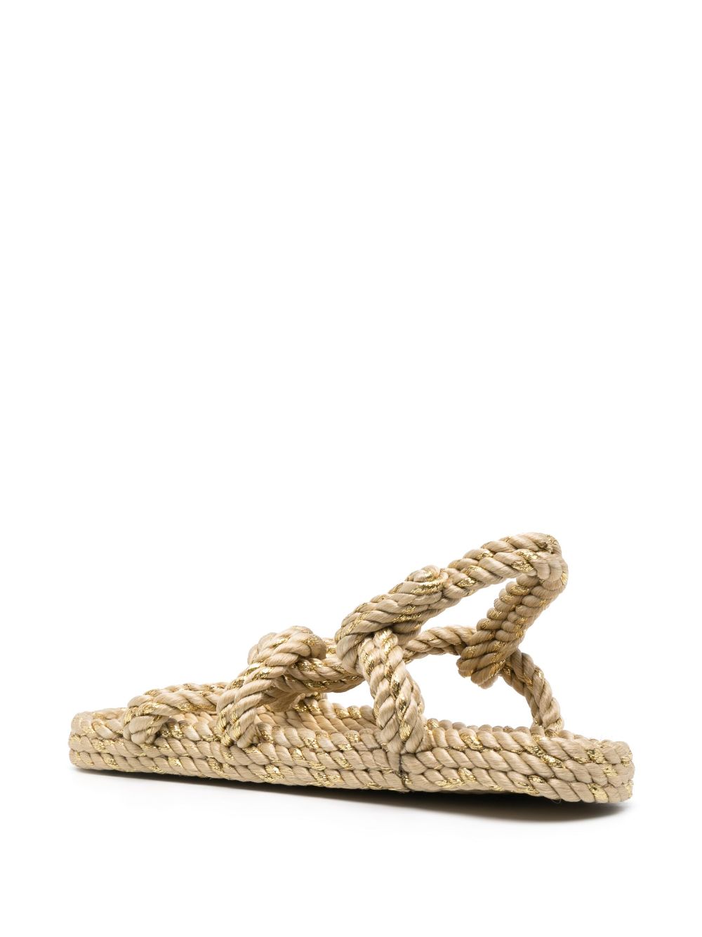 Nomadic State Of Mind Twisted Raffia Sandals - Farfetch