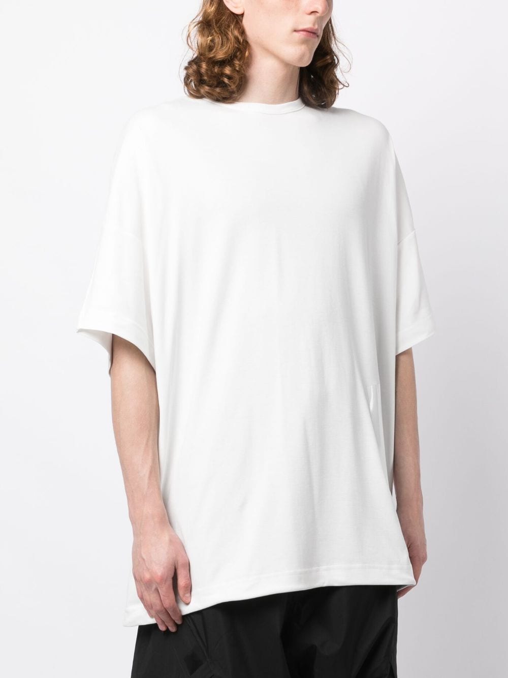 Shop Templa Bow-detailed Cotton T-shirt In Weiss